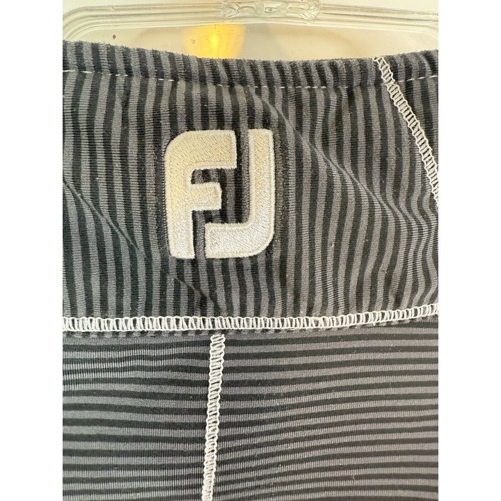 FootJoy 1/4 Zip Men's Large Golf Pullover‎ Jacket Stretch Athletic Logo Gray - Picture 5 of 8